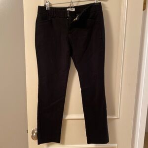 Calvin Klein Black Straight Leg Work Pants